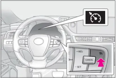 Lexus ES350 2023 Cruise Control User Manual-13