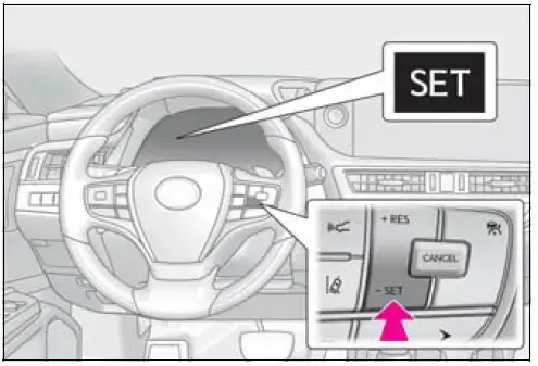 Lexus ES350 2023 Cruise Control User Manual-14