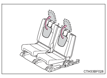 Toyota 4Runner 2023 Adjusting the seats FIG (28)