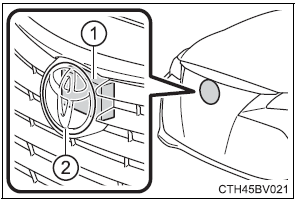 Toyota Avalon hybrid 2022 Using other driving Support systems FIG (2)