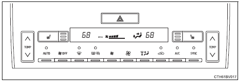 Toyota Avalon hybrid 2022 Using the air conditioning system and defogger fig (1)