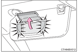 Toyota Avalon Hybrid 2022 Using the other interior features fig (2)