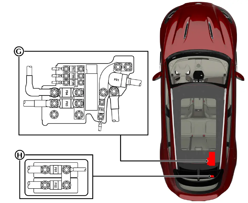 Solving Fuse Box Issues - 2021 Aston Martin DBX Fuse Diagrams fig-3