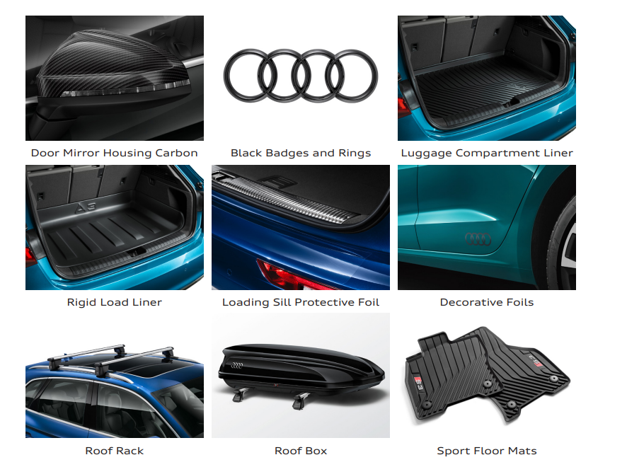 2023 Audi S3 Specs, Price, Features, Mileage (Brochure)-Accesories