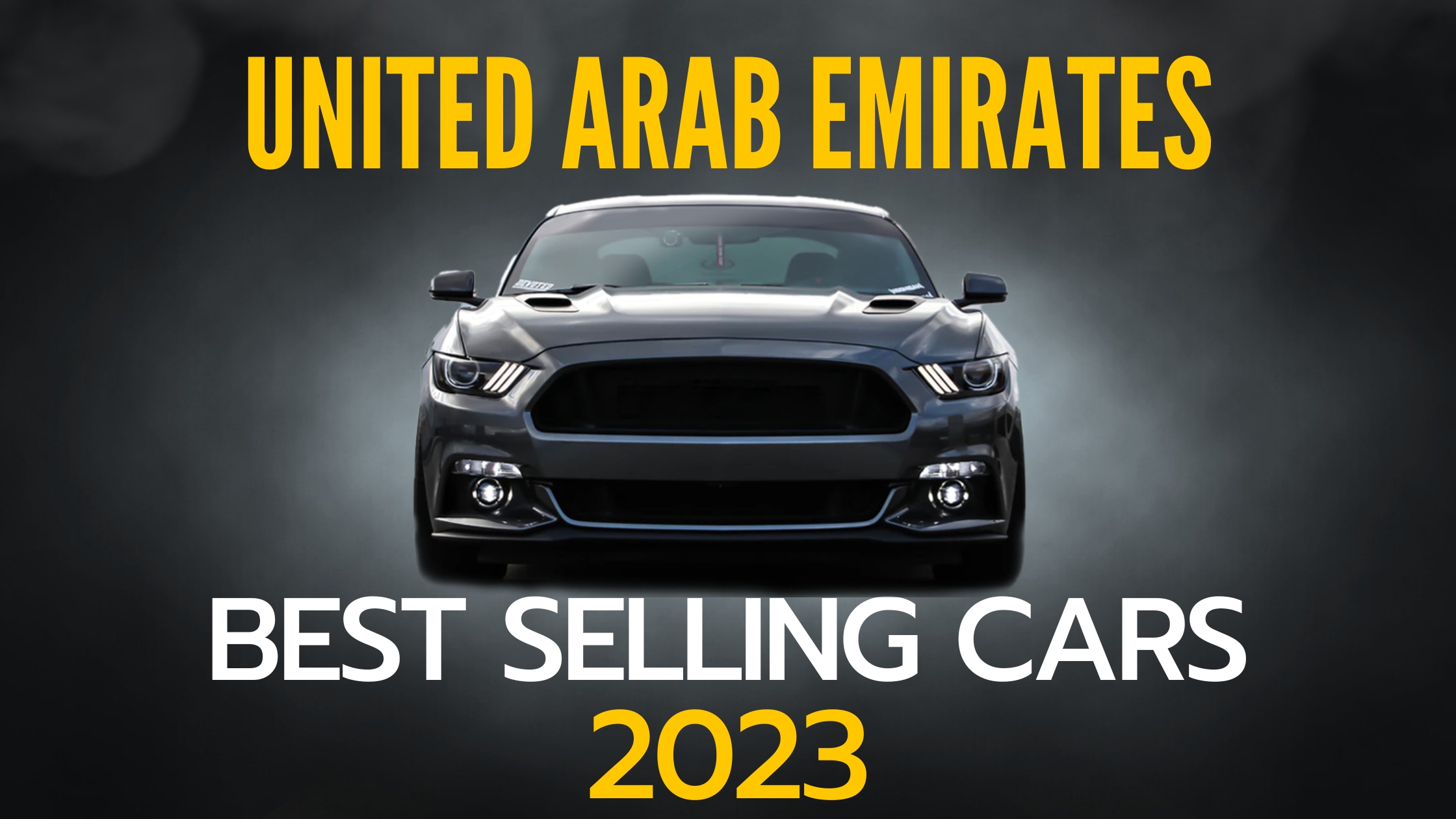 UAE Best Selling Cars IN 2023