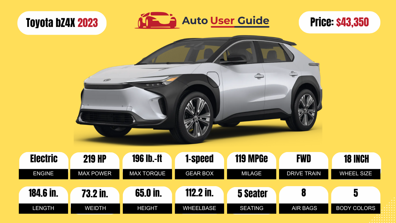 Testbericht zum Toyota bZ2023X 4, Preise, Funktionen und Kilometerstand  (Broschüre) – Auto-Benutzerhandbuch