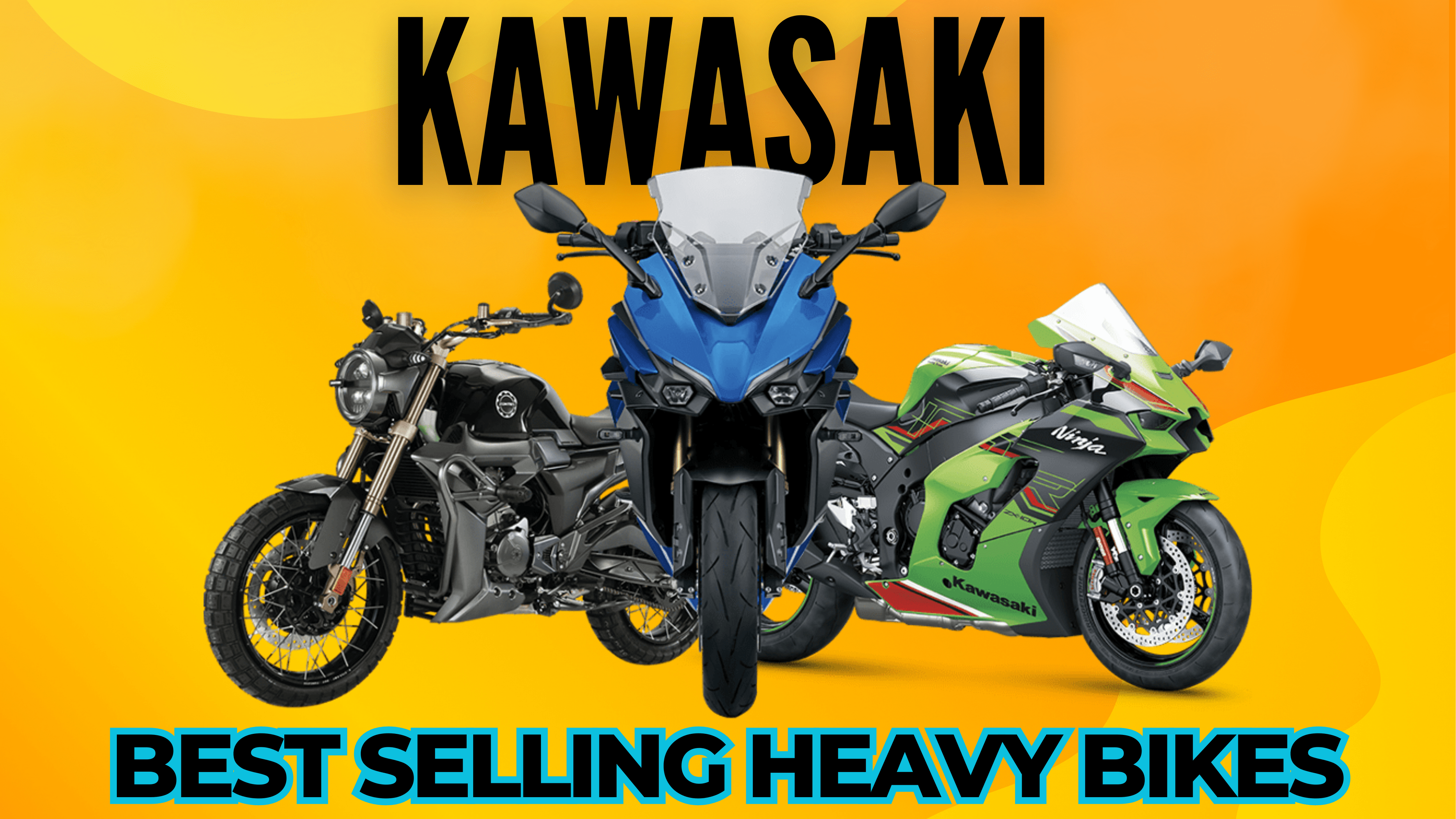 KAWASAKI Top 5 heavy bikes