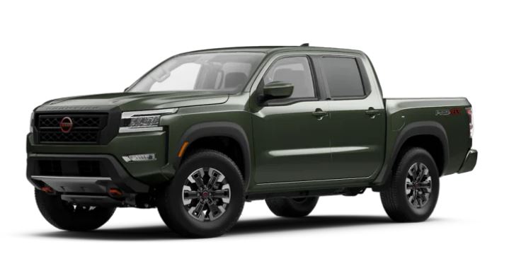 2023 - 2024-Nissan-Frontier-Review-Price-Features-and-Mileage-(Brochure)-green-metallic