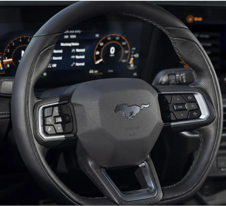 2024 Ford Mustang Specs, Price, Features, Mileage (Brochure)-STEERING