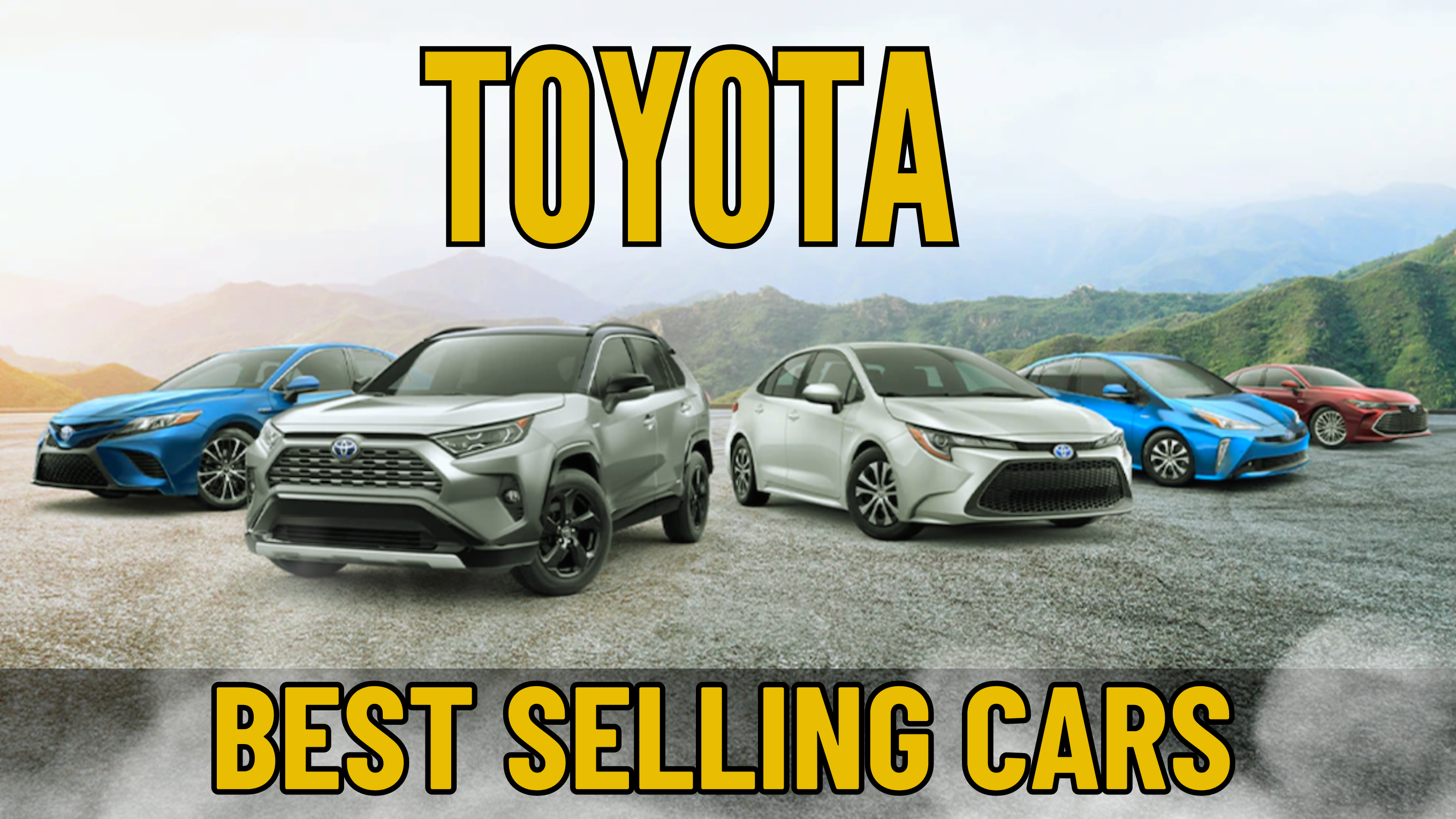 Toyota Top 10 Best Selling Cars