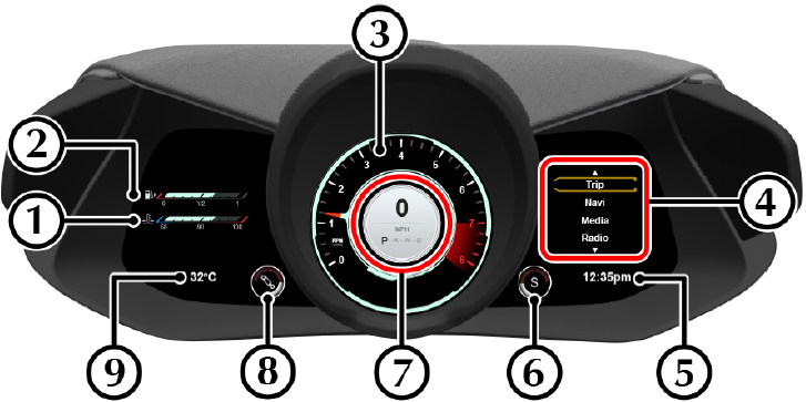 2021 Aston Martin Vantage Display Guide 15
