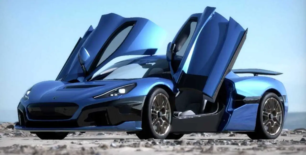 2023 Rimac Nevera-Specs-Price-Features-Mileage and Review-blue