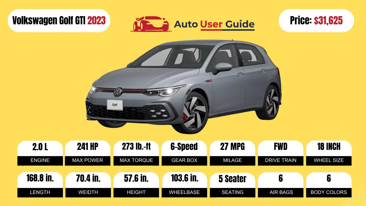 2023 Volkswagen Golf GTI-Specs-Price-Features-Mileage-and-Review-Featured