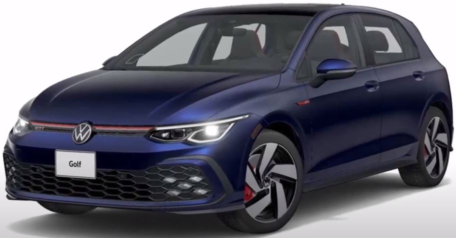 2023 Volkswagen Golf GTI Specs, Price, Features, Mileage and Review-blue