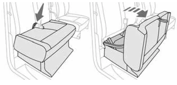 Manually-adjusted front Seats-fig 12