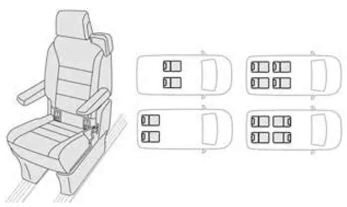 Manually-adjusted front Seats-fig 70