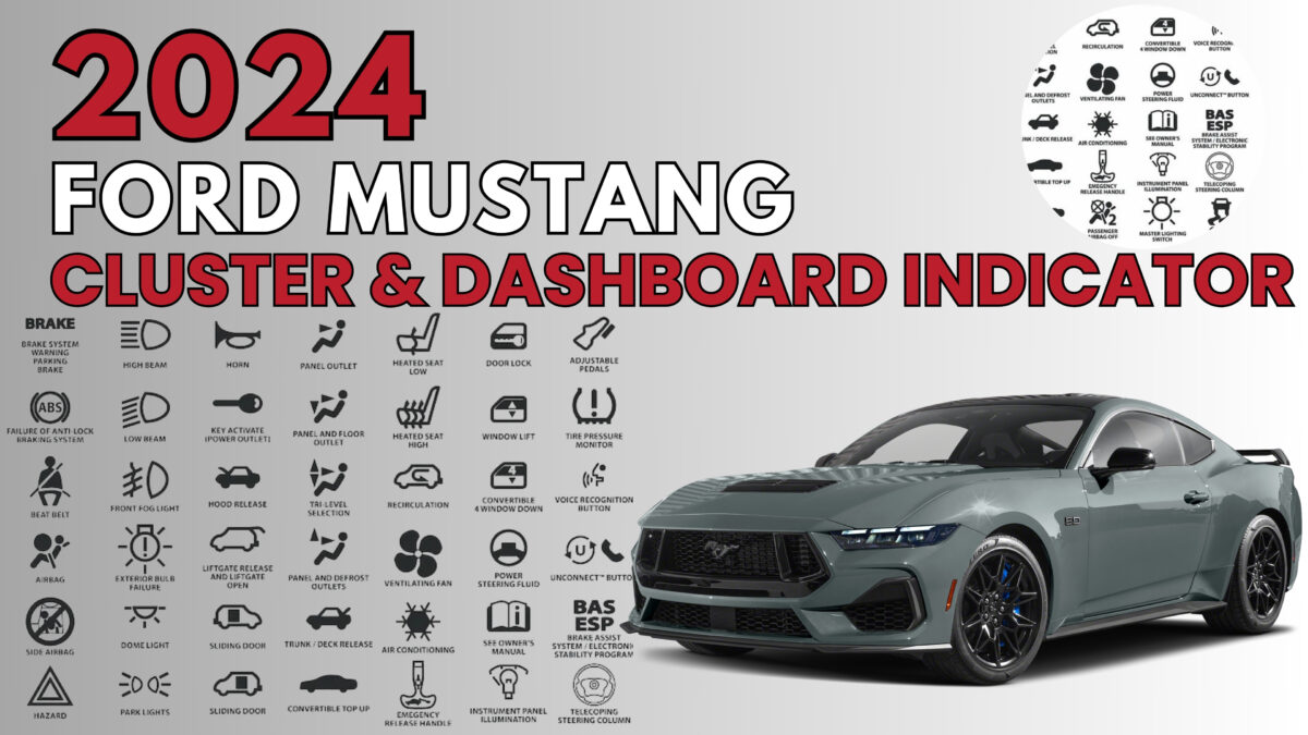 2024 FORD Mustang Dashboard Warning Indicator