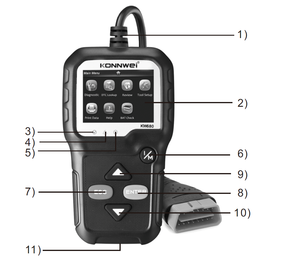 KW680 KONNWEI-tool-description-1