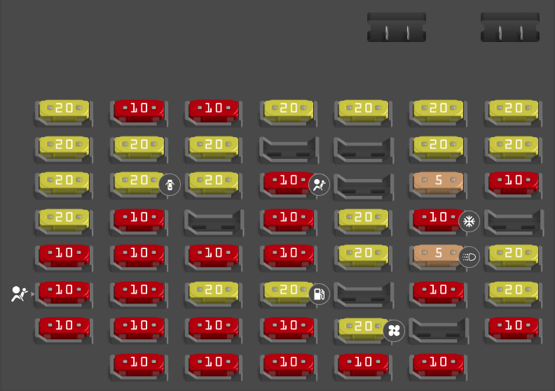 2024-Honda-CR-V Interior Main Fuse Box 2