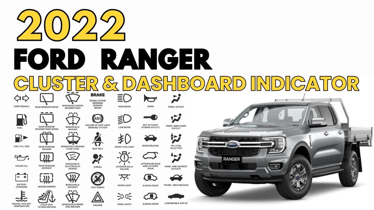 2022 FORD Ranger Dashboard Indicator