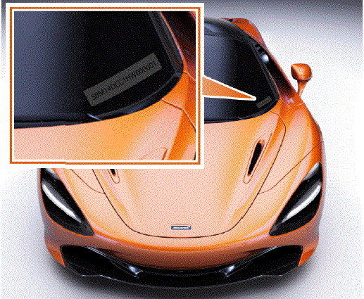 2023 McLaren 720S Vehicle Identification 01