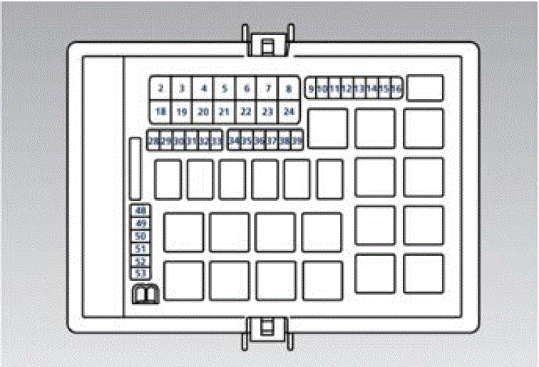 Repair Fuses 2022 Maserati Quattroporte Fuse Diagrams and Relay Integrated Power Module fig 5