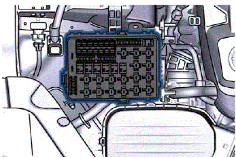 Repair Fuses 2022 Maserati Quattroporte Fuse Diagrams and Relay Integrated Power Module fig 7