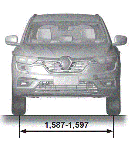 2023 Renault Koleos BOYUTLAR (metre olarak) 02