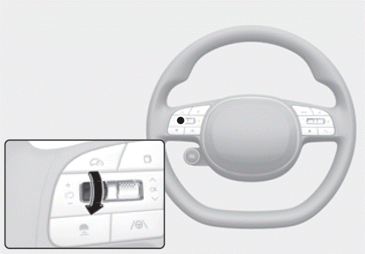 2024 Hyundai Ioniq 6 Decreasing set speed 12