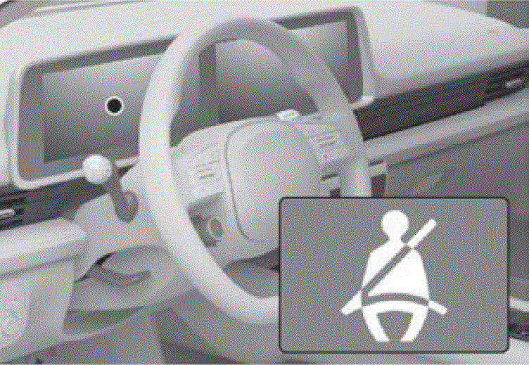 2024 Hyundai Ioniq 6 Seat Belt Warning Light 01