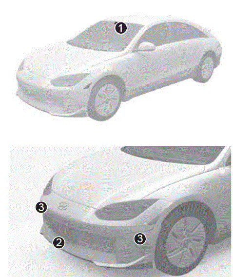 2024 Hyundai Ioniq 6 Setting vehicle distance 015