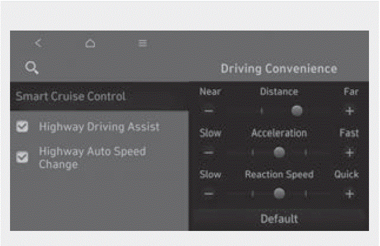 2024 Hyundai Ioniq 6 Smart Cruise Control Settings 01