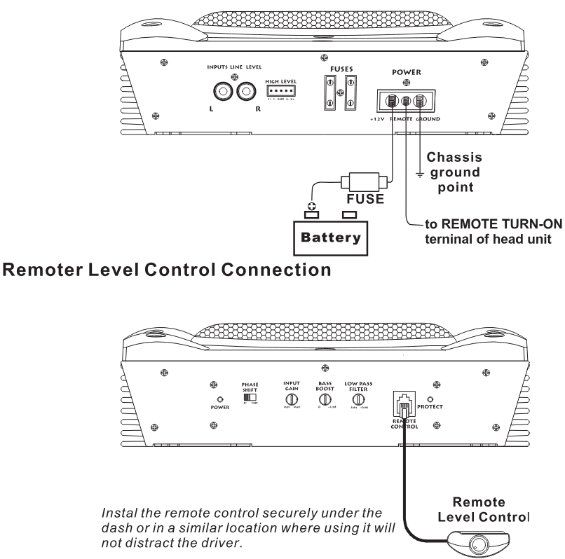 Pyle-PLMRBS8-Super-Slim-Marine-Active-Subwoofer-Power-Connections
