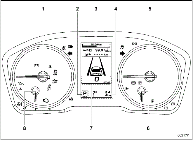 2024 Subaru Outback Combination Meter 02