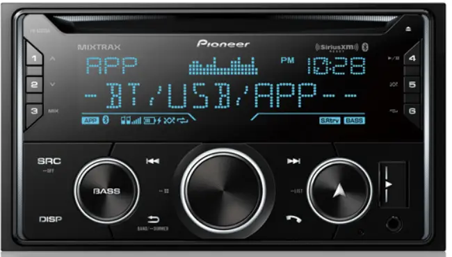 Pioneer FH-S722BS-Double-DIN-Audio-CD-Receiver-product