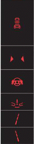 2024 Audi Q7 Indicator lights overview 05
