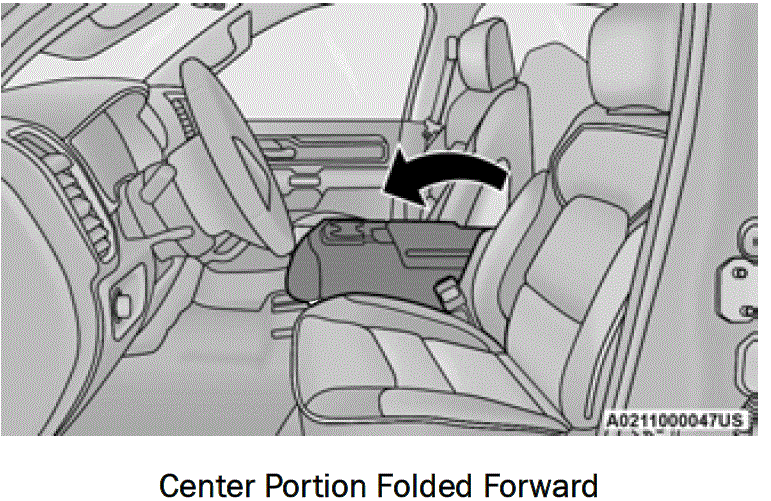 2025 RAM 1500 Manual Front Seat Recline Adjustment 25