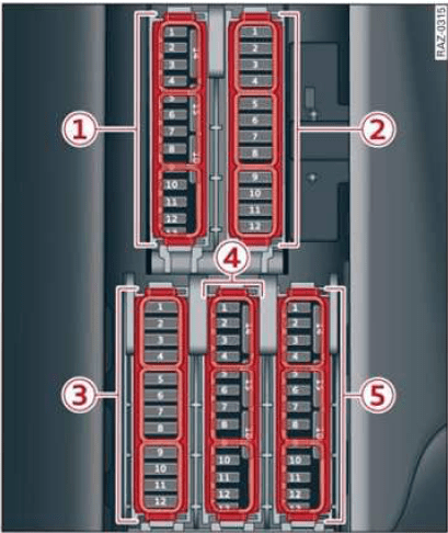2024 Audi Q7 Replacing Fuses 5