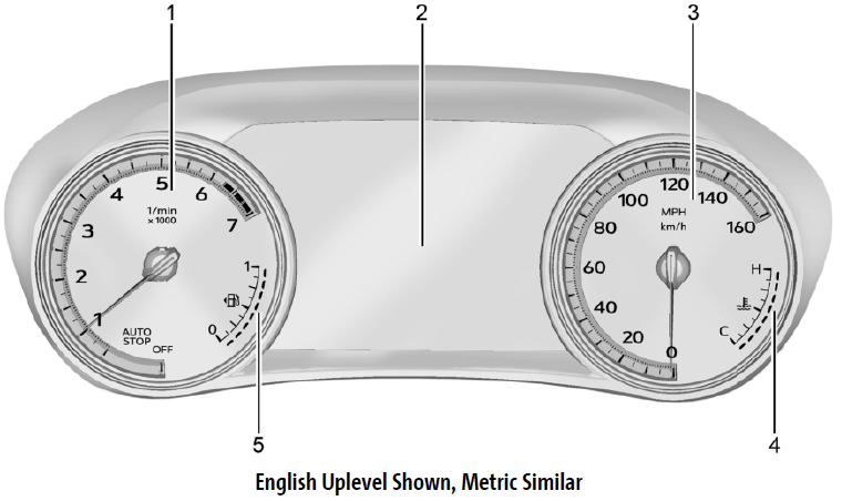 2025 Cadillac XT5 Instrument Cluster 02