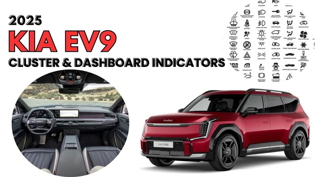 2025 Kia EV9 Warning Lights and Indicator featured