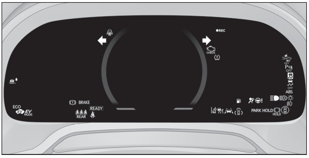 2025 Lexus Rx 450h Warning Lights 1