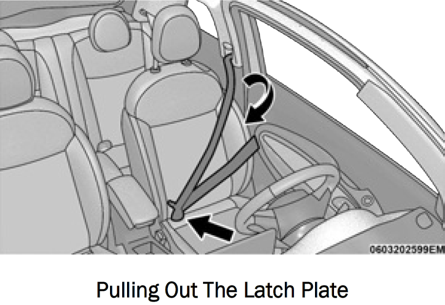 2024 Fiat 500e Seat Belt 8