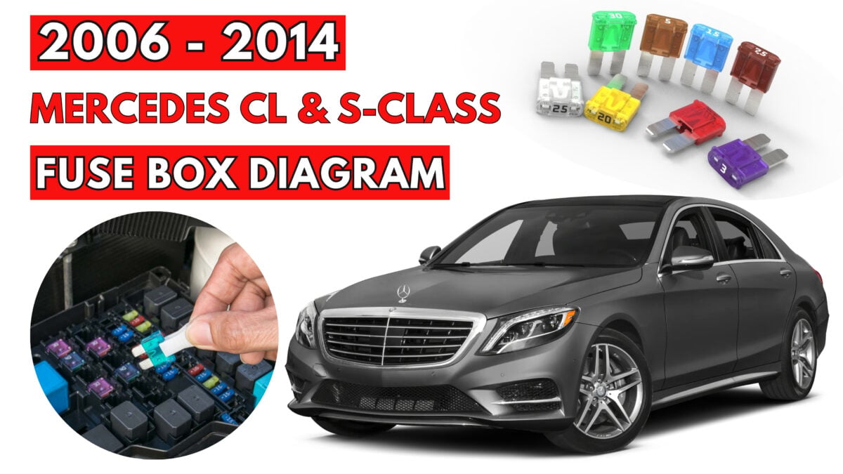 Mercedes CL & S-Class 2006 - 2014 Fuse Box Location and Diagrams - Featured