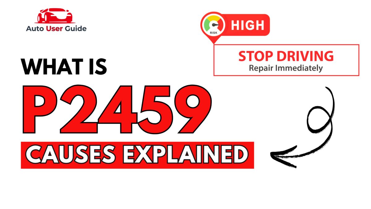 What is P2459 Engine Error Code Causes Explained