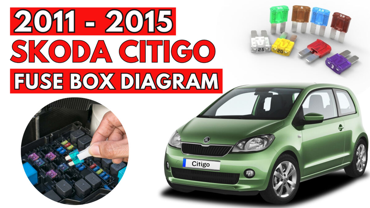 Skoda Citigo (2011 - 2015) Fuse Box Diagrams & Location - Featured
