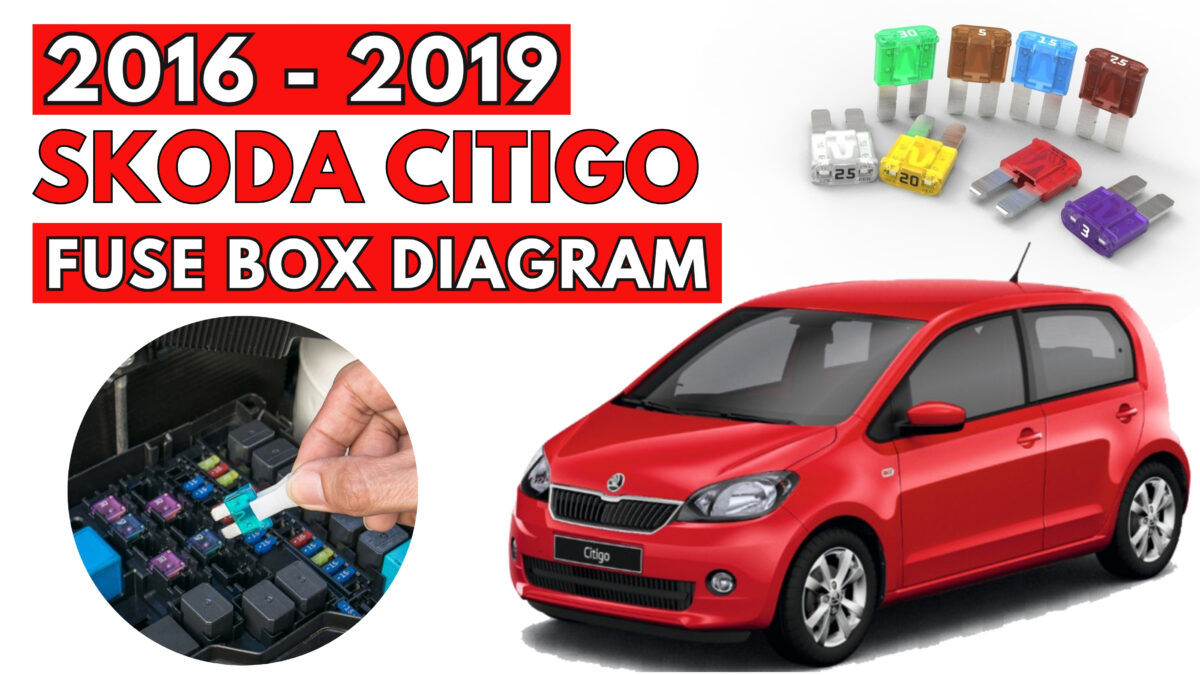 Skoda Citigo (2016 - 2019) Fuse Box Diagrams & Location - Featured