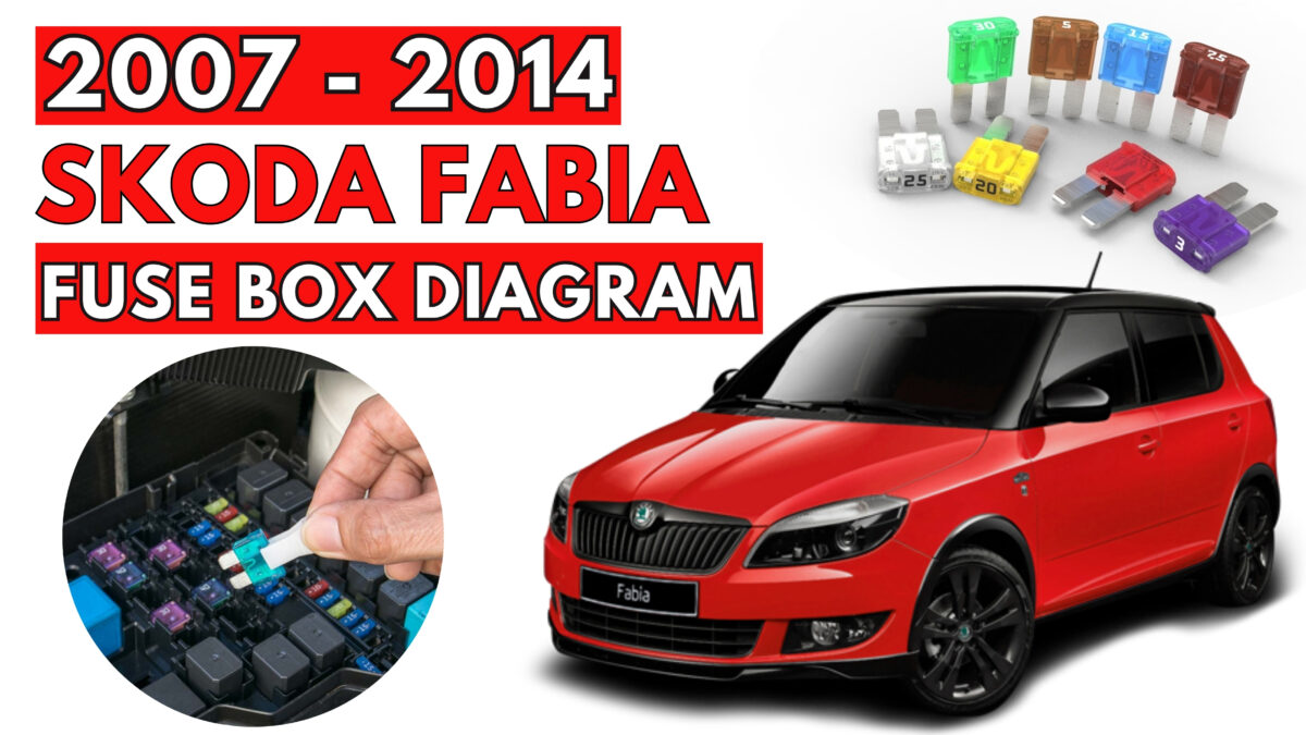 Skoda Fabia (2007 - 2014) Fuse Box Diagrams & Location - Featured