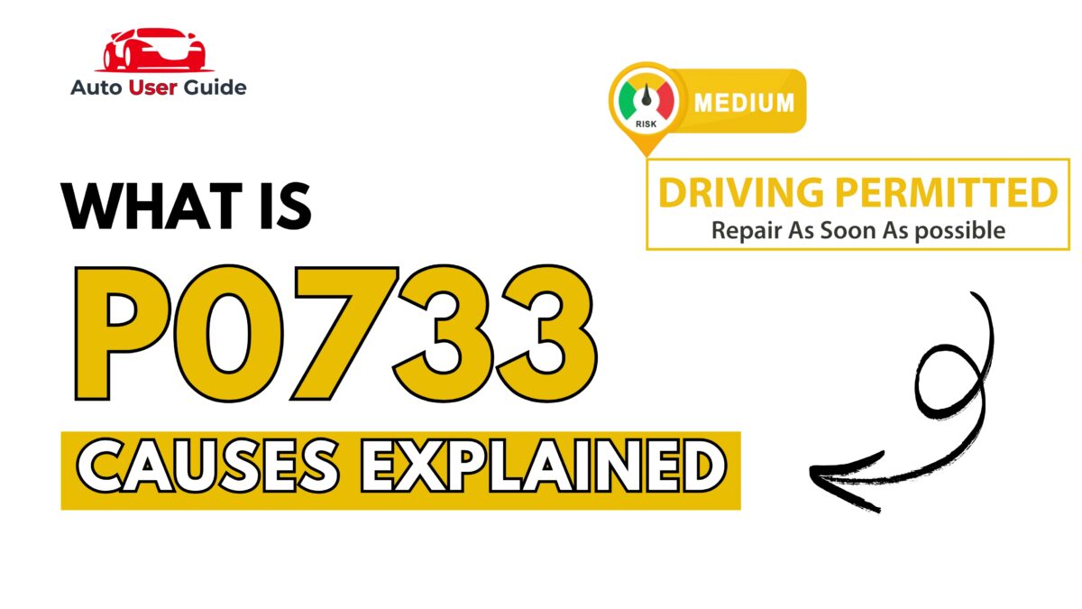 What is P0733 Engine Error Code Causes Explained