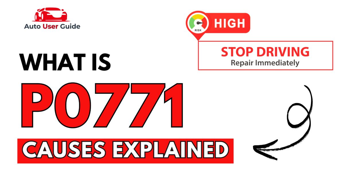 What is P0771 Engine Error Code Causes Explained