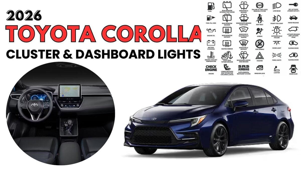 2026 Toyota Corolla Warning Lights and Indicator featured